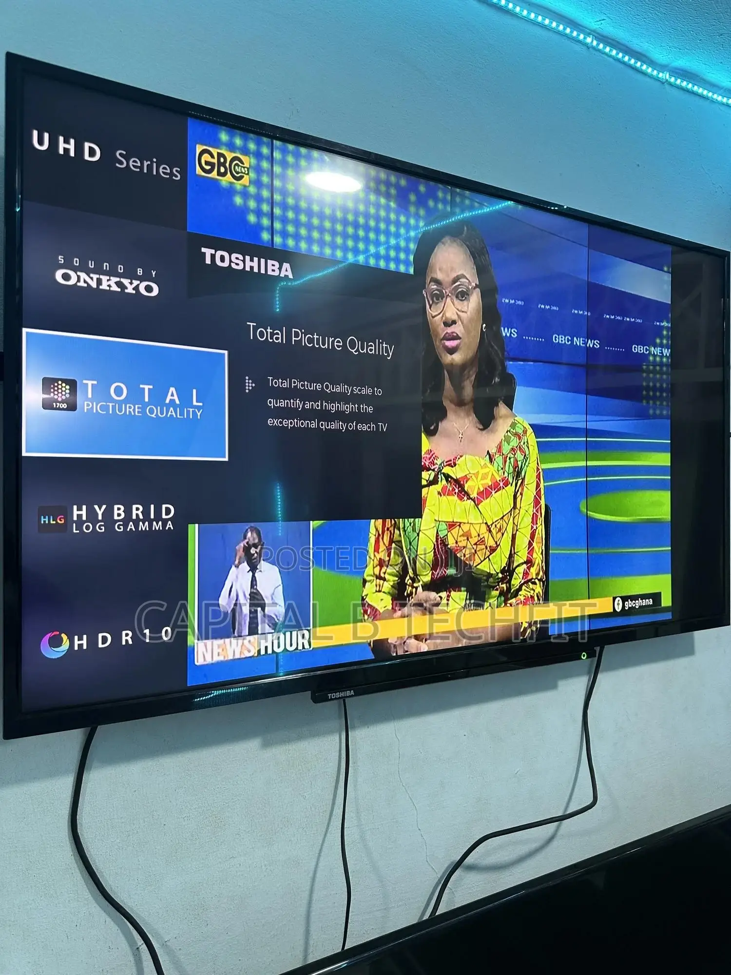 50inches Full Digital Satellite Uhd Led Smart Toshiba Tv
