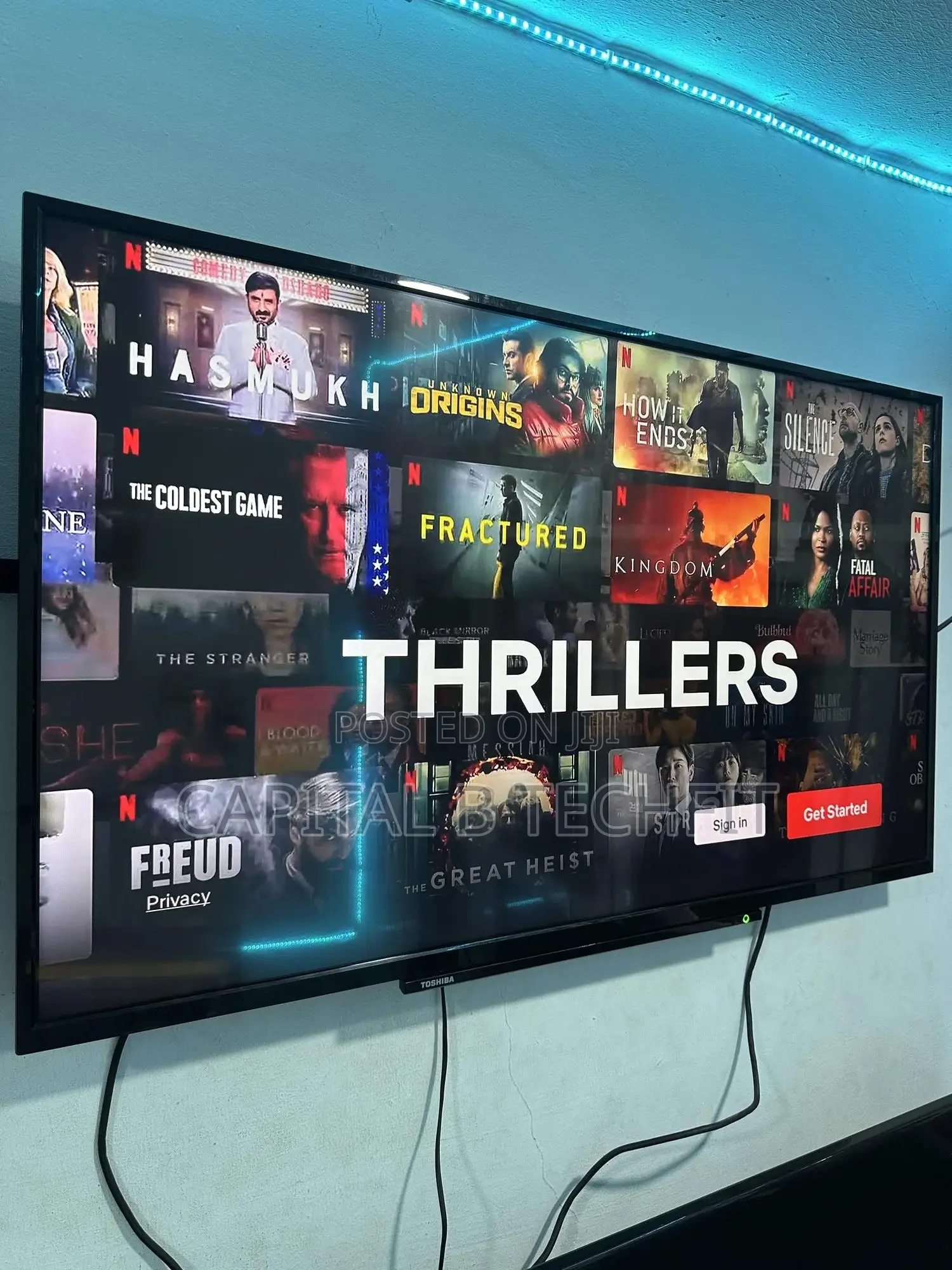 50inches Full Digital Satellite Uhd Led Smart Toshiba Tv