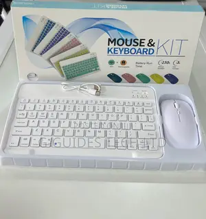Rechargeable Bluetooth Wireless Keyboard and Mouse