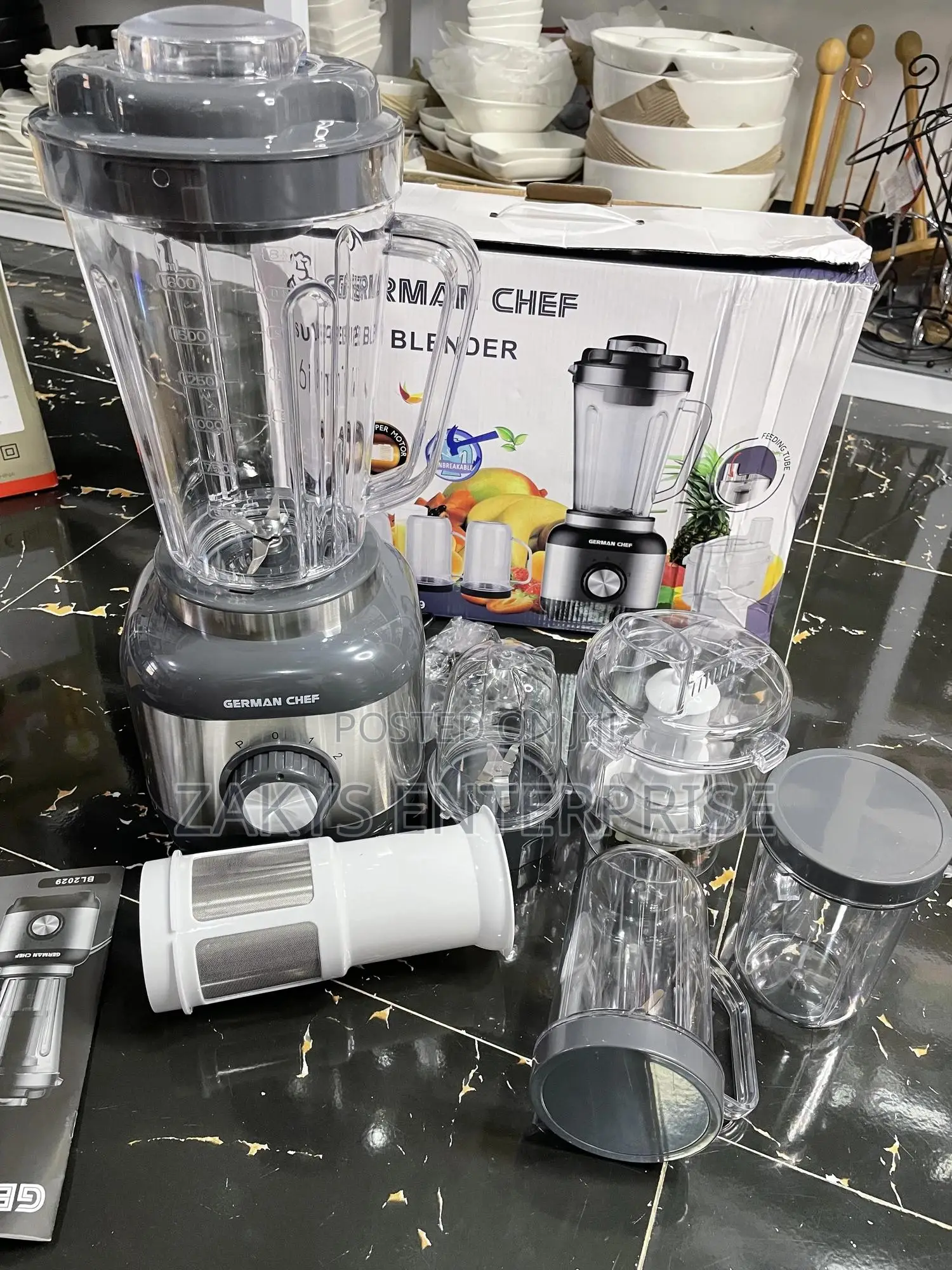 German Chef 6 in 1 Blenders