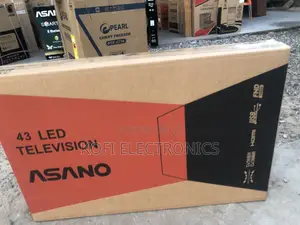 Elegant Asano 43′′ Digital Satellite HD TV – Black