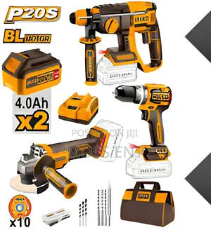 Rotary Hammer + Impact Drill + Angle Grinder # Cosli240202