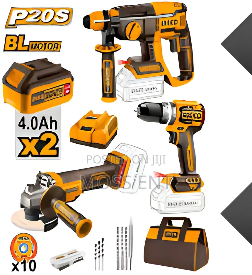 Rotary Hammer + Impact Drill + Angle Grinder # Cosli240202