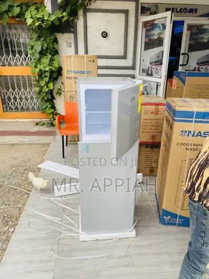 Energy Efficient Nasco Nasf2-18fl Top Freezer Fridge(Gray).