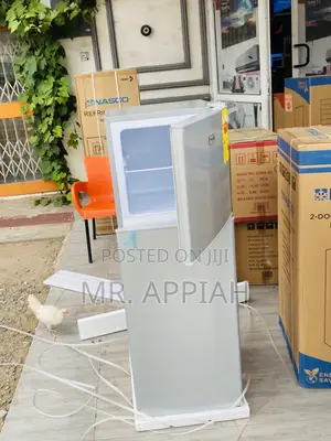 Shop Quality Nasco Nasf2-18fl Double Door Electric Fridge.