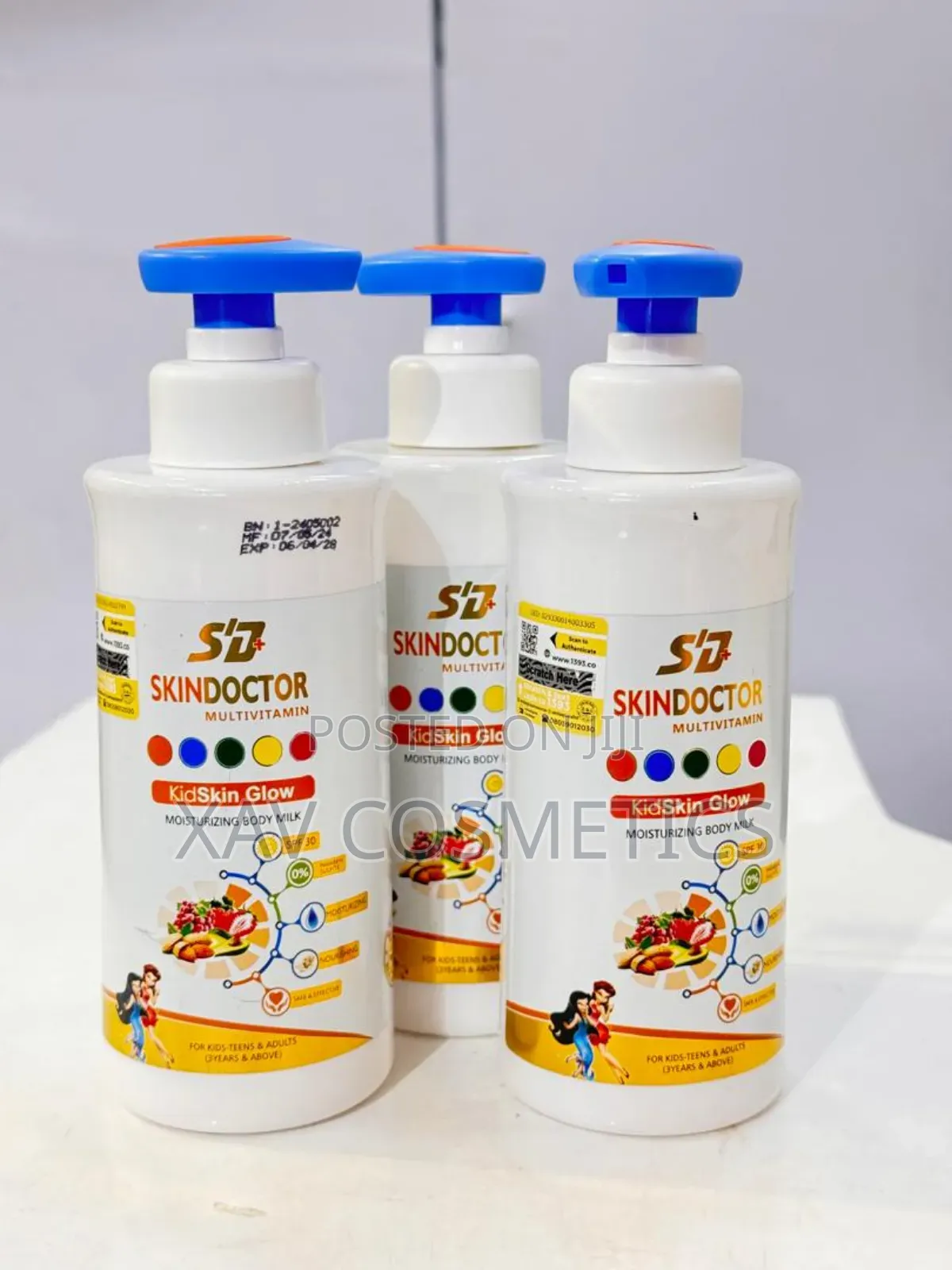 Skin Doctor Multivitamin Kidskin Glow Moisturizing Lotion