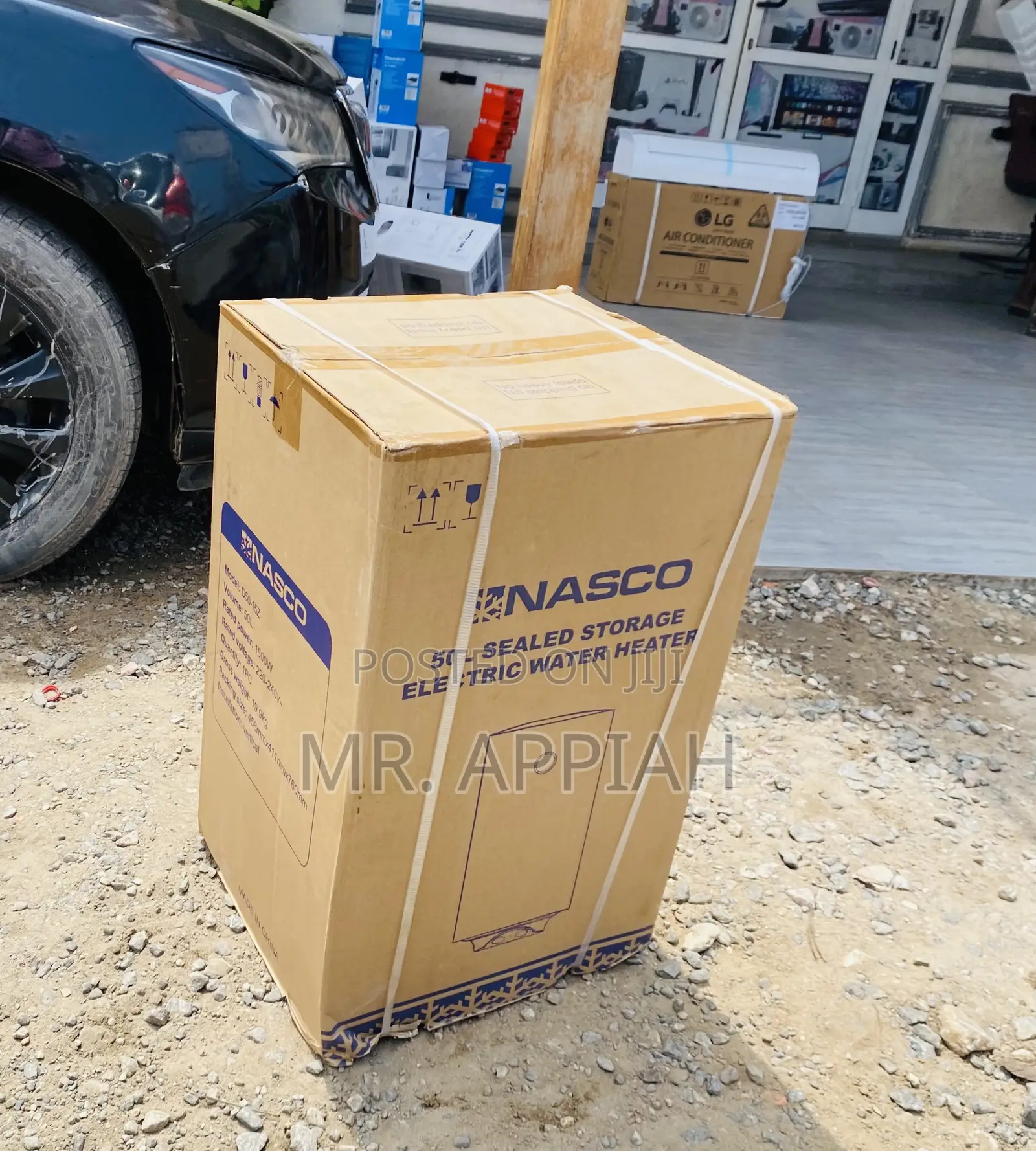 Purchase Quality Nasco 50ltr Electric Water Heater(White).