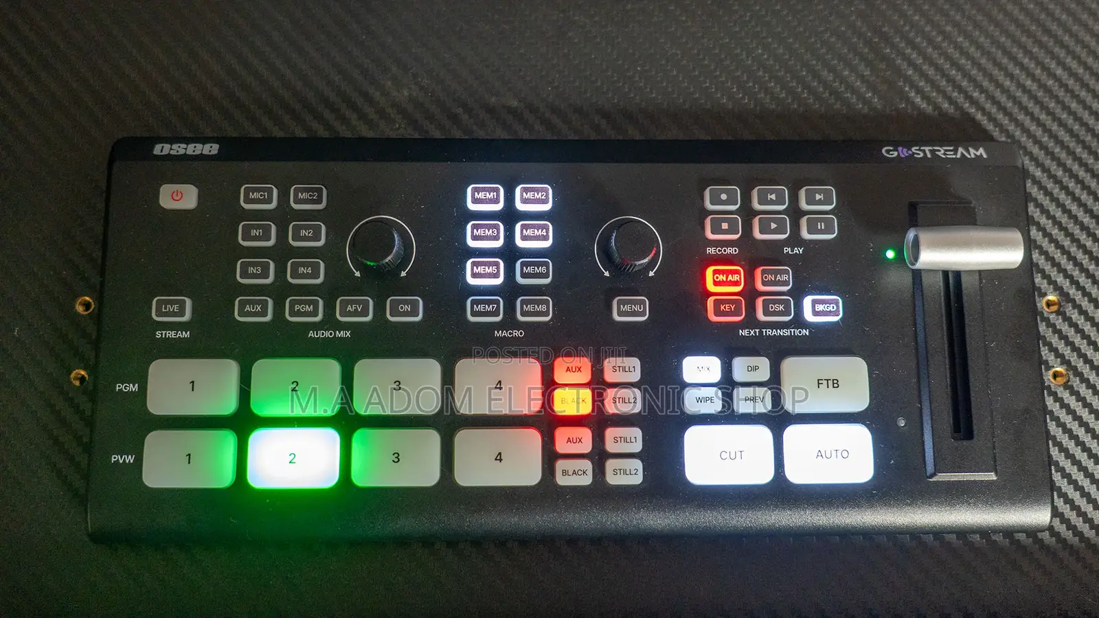 SDI/ HDMI Pass Go Stream Multi Purpose Video Mixer Switcher