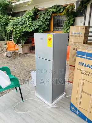 Buy Nasco Nasf2-18fl Double Door Electric Fridge(Gray).
