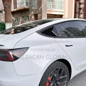 Car Rear Window Shutter Glass Vent Covers Spoiler