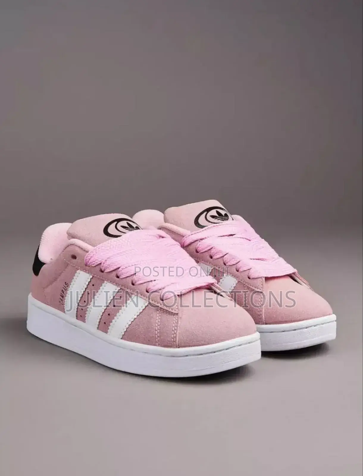Adidas Campus Ad Lite Pink N White 