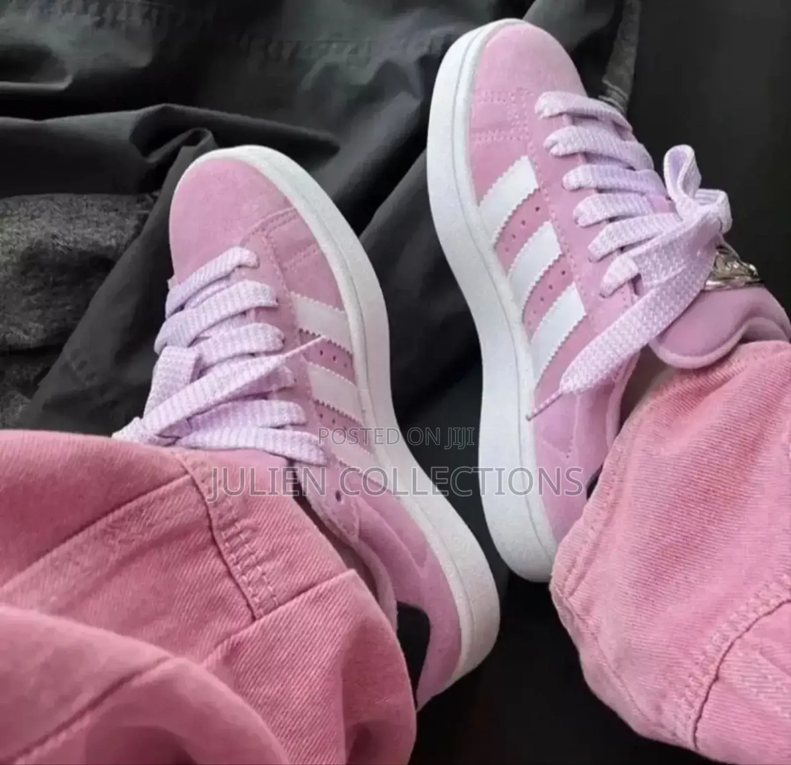 Adidas Campus Ad Lite Pink N White 