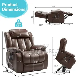 Lift Reclining (Recliner) Sofa