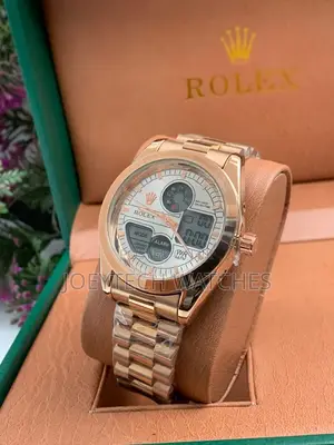 Rolex Digital Chain Watch