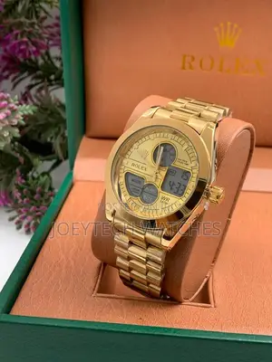 Rolex Digital Chain Watch