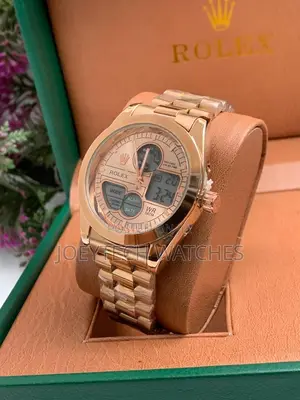 Rolex Digital Chain Watch