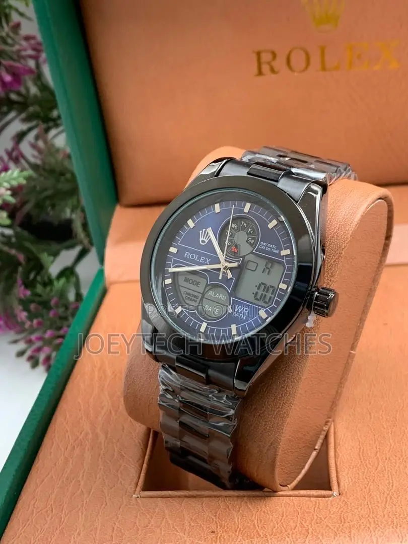 Digital Rolex Watch
