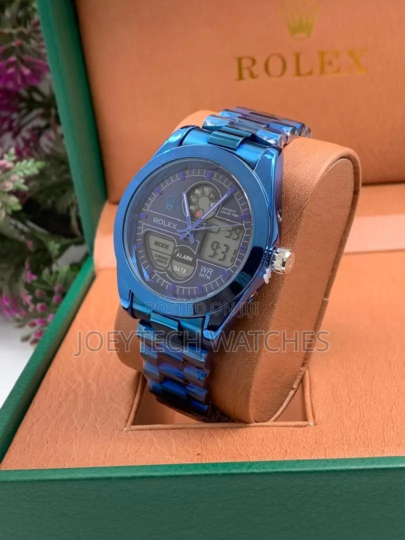 Digital Rolex Watch