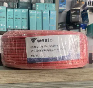 100m Fire Alarm Cable 1.5mm Solid Cca Westa Eg005