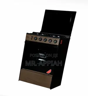 Midea 60x60 Oven and Grill, Auto Ignition(BMG6060-WD)Brown
