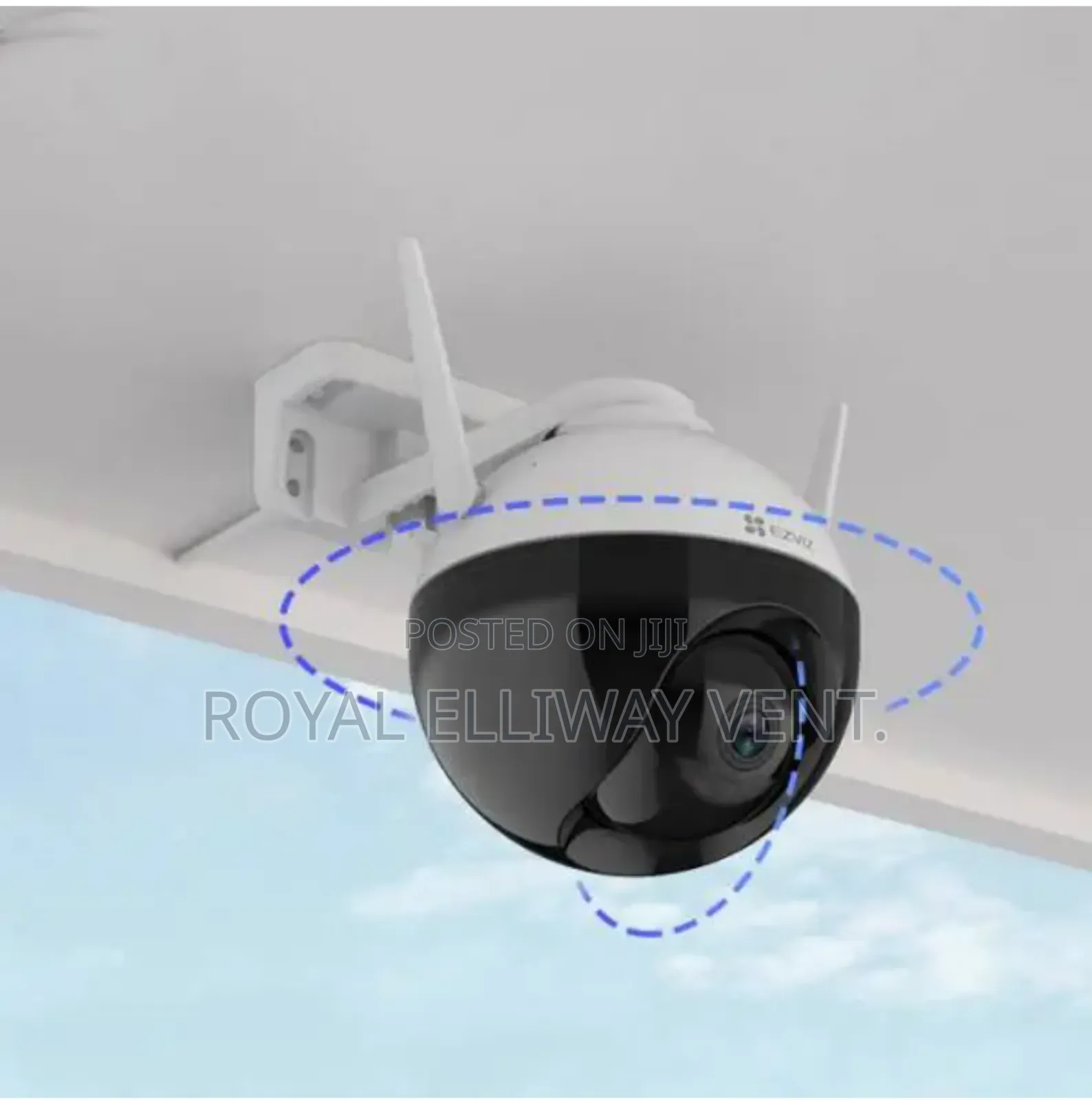 Single Lens PTZ With Night Vision Camera