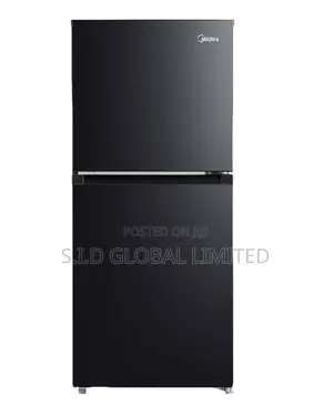 Adorable MIDEA-173LTR-DOUBLE-DOOR-TOP-MOUNT-FRIDGE