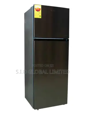 No Frost MIDEA-128LTR-DOUBLE-DOOR-TOP-MOUNT-FRIDGE
