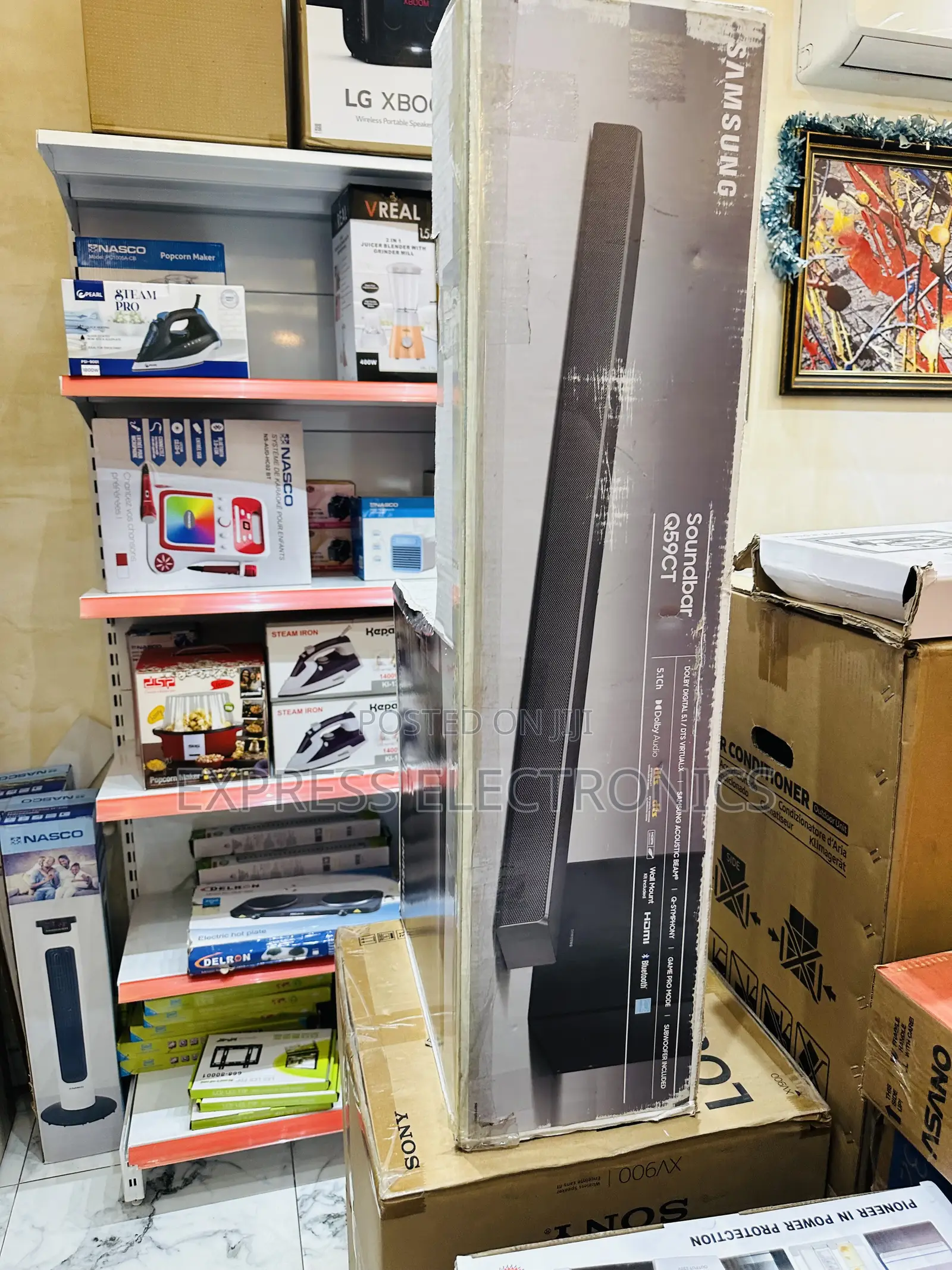 High Quality Sleek Soundbar With Woofer Q59CT