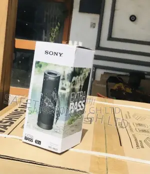 Durable Sony XB-23 Black Bluetooth Speakers 