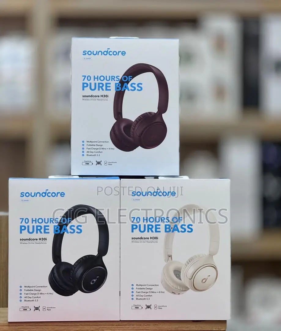 Anker Soundcore H30i Wireless on-Ear Headphones