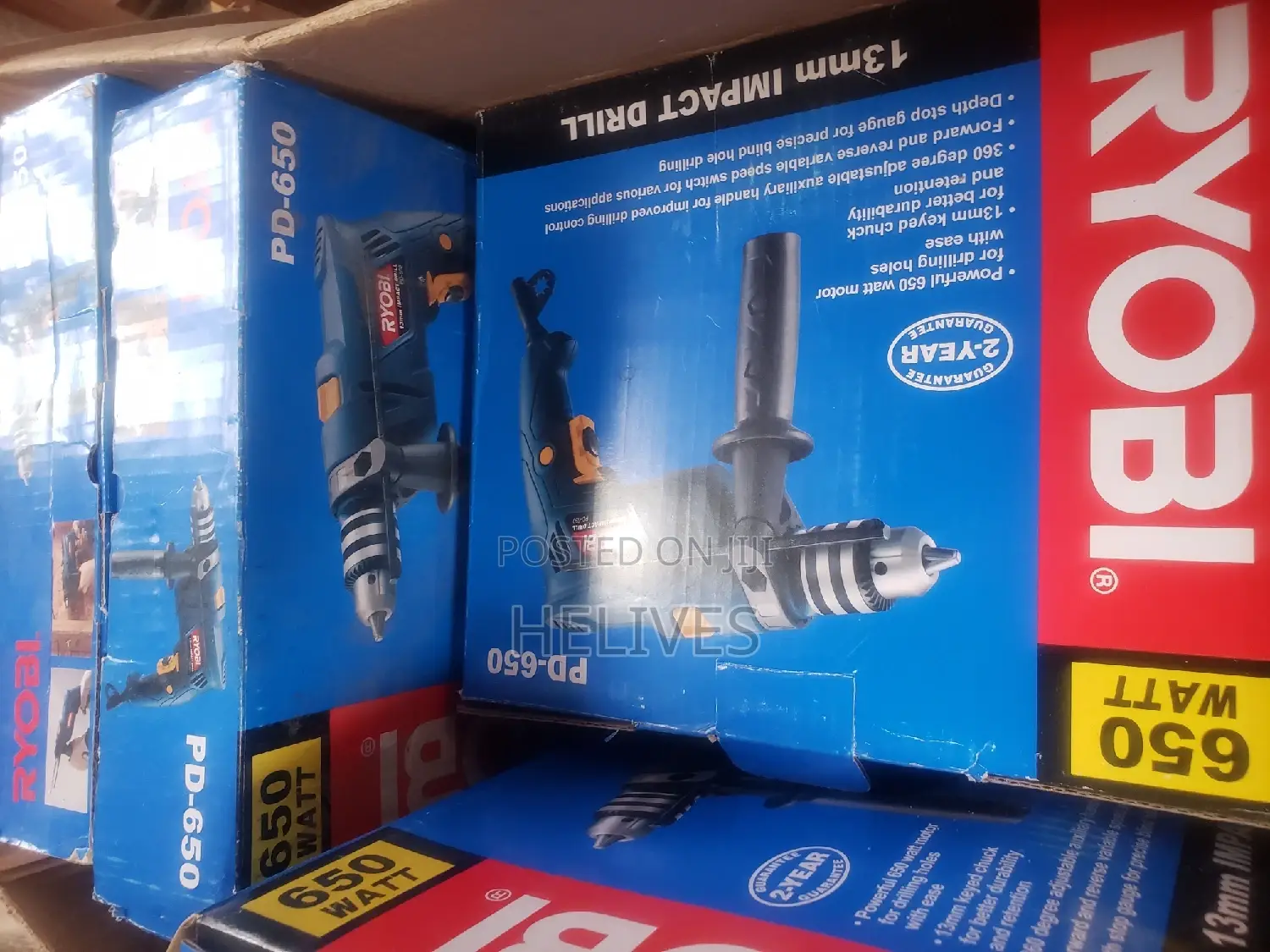 Drill Impact 13mm 650w Var / Rev Pd-650
