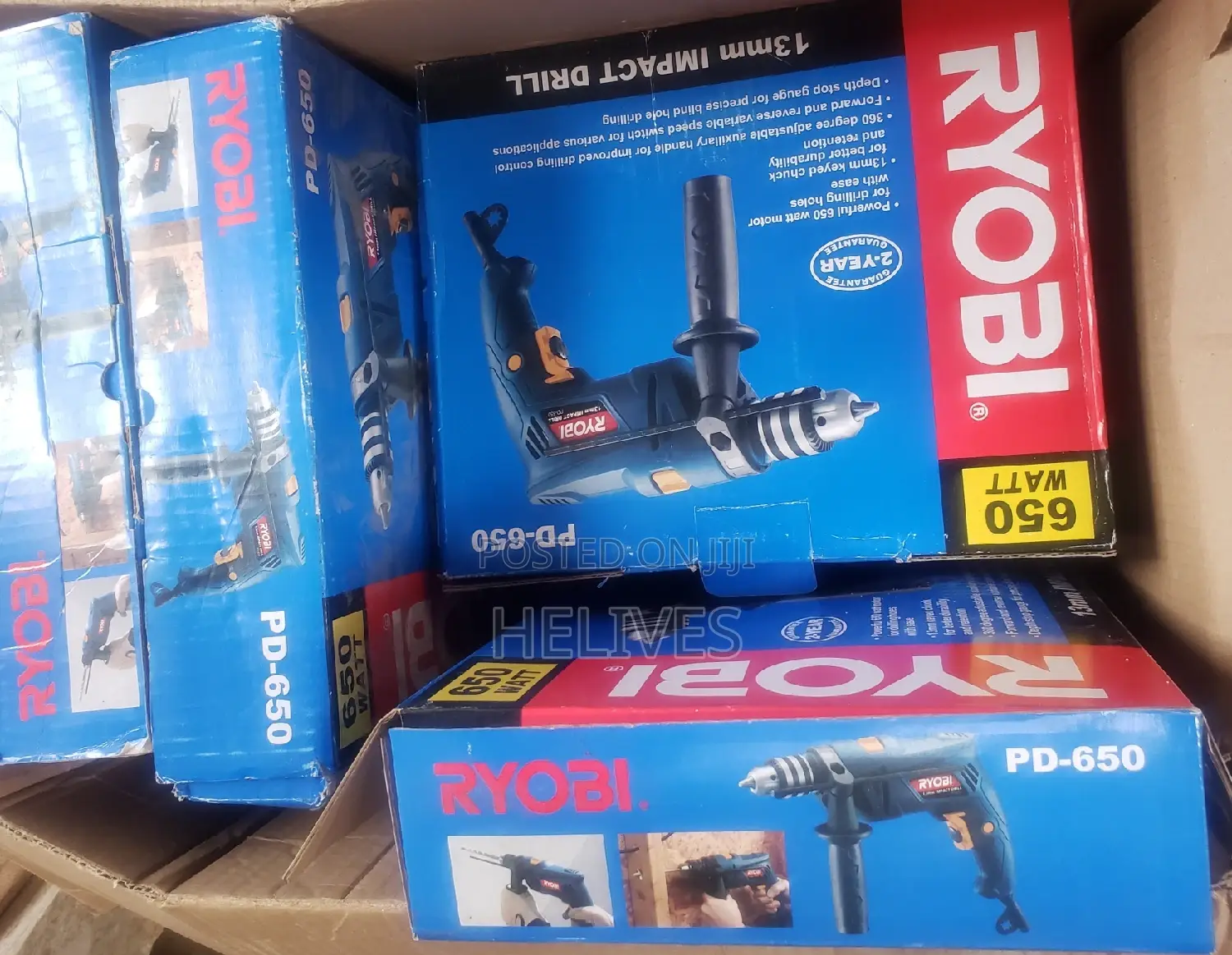 Drill Impact 13mm 650w Var / Rev Pd-650