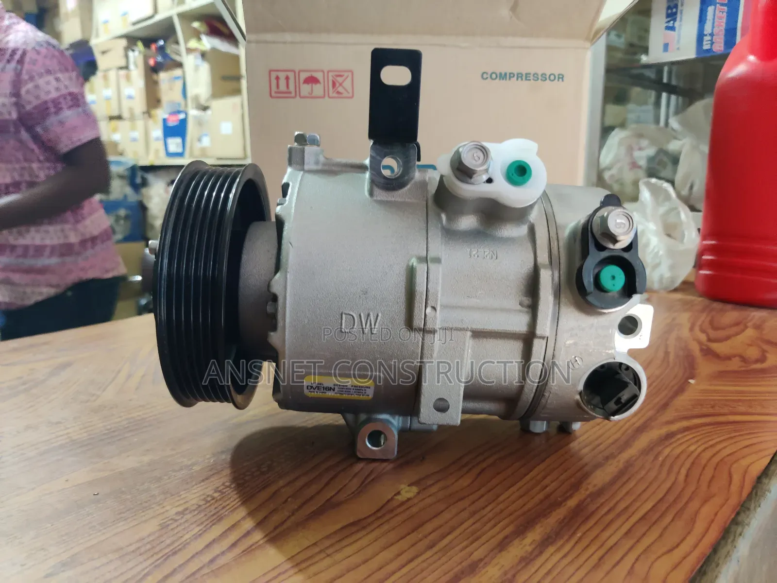 Hyundai Tucson 2016-2017 Ac Compressor- Korea