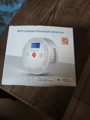 Smart Wifi Carbon Monoxide Detector Fire Alarm Sensor.