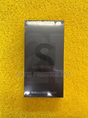 New Samsung Galaxy S21 Ultra 5G 256 GB Black