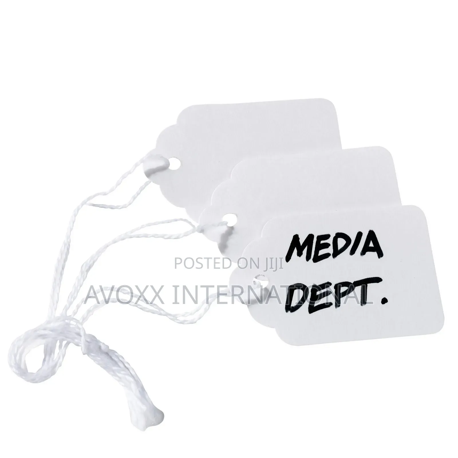 Avery 12204 Medium-Weight White Marking Tags (Box of 1000)