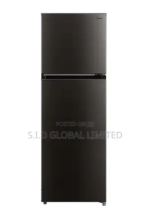 No Frost Midea-128ltr-Double-Door-Top-Mount-Fridge-Mdrt187fg