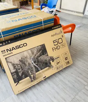 Durable Nasco 50 Inch FHD Digital Satellite Television.