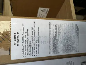 New Laptop HP 15-Dy1032wm 16GB Intel Core I7 SSD 512GB