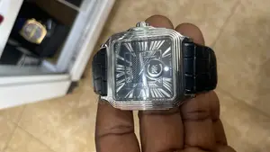 Cerrutti Leather Curved Watch Swiss Parts