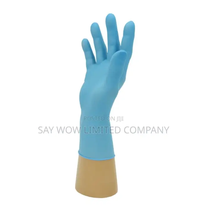 PH SHIELD Blue Nitrile Powder Free Disposable Gloves