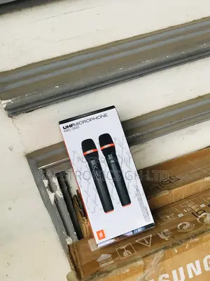 Available Black JBL Wireless 2 Set UHF Microphone