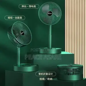 Telescopic Foldable Fan