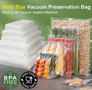 12x20cm Vacuum Sealer Rubber Bags 100pcs