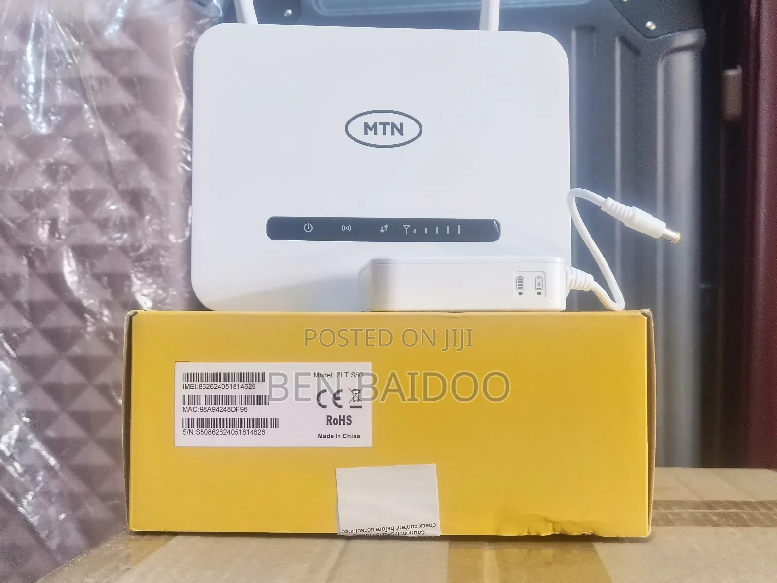 MTN Cat 6 Router (Accommodates Turbonet Sim)