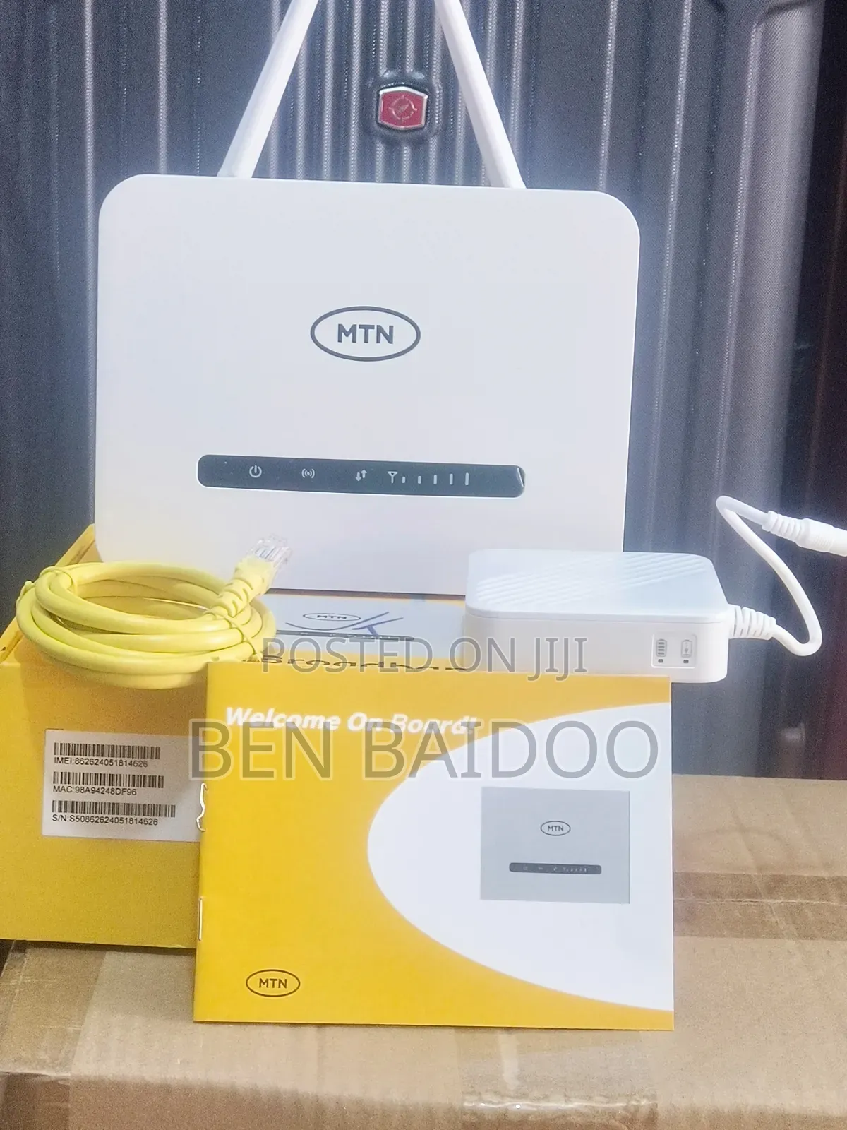MTN Cat 6 Internet Router+Free Powerbank (Universal)