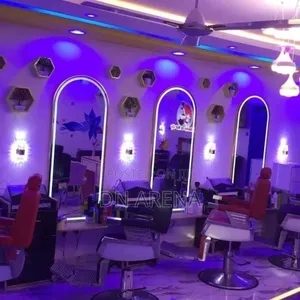 Led Full Body Wall Mount Mirror for Barbering Saloon
