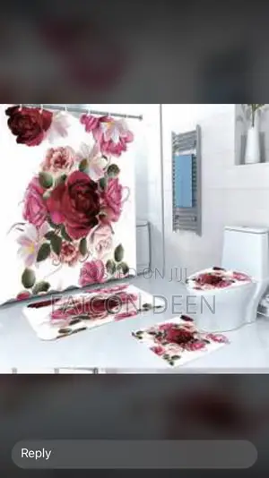 Superb High Quality 4 in One Bathroom Set Mats