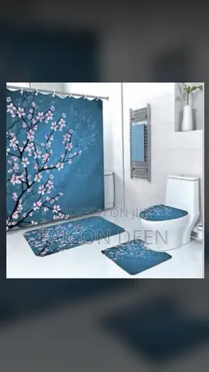 Original High Quality 4 in One Bathroom Set Mats(In Diff Col