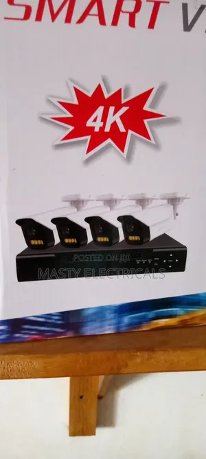 4-Channel Kit 5mp Full-Color CCTV Camera